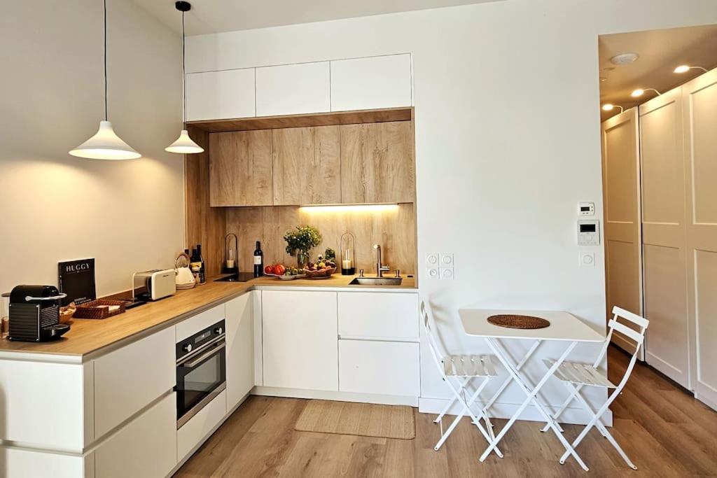 Arcareve - Grand Studio De Standing Avec Terrasse, Jardin Et Acces Direct A La Plage อาร์กาชง ภายนอก รูปภาพ