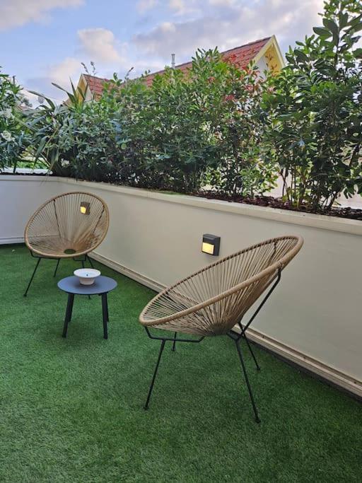 Arcareve - Grand Studio De Standing Avec Terrasse, Jardin Et Acces Direct A La Plage อาร์กาชง ภายนอก รูปภาพ